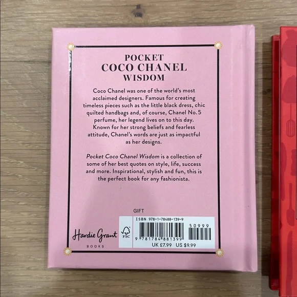 Set of Three Pocket Books Coco Chanel Beer Snob Cook Book Gift Cute Birthday - Picture 3 of 8